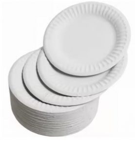 Plato Redondo Papel #5 20CM
